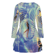 Charger l'image dans la galerie, Sweat-Shirt Femme Col V Manches Longues Personnalisable
