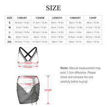 Charger l'image dans la galerie, Maillot de Bain Jupe Personnalisé Femme Col V
