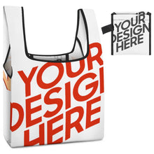 Charger l&#39;image dans la galerie, Sac pliable / Cabas de courses pliable XB0601017 personnalisée avec prénom motif texte (conception multi-images)
