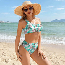 Charger l'image dans la galerie, Bikini Asymétrique Taille Haute | Votre Style Unique &amp; Sur Mesure

