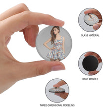 Charger l&#39;image dans la galerie, Magnifiez Vos Photos : Magnet en Verre Personnalisé (4cm)
