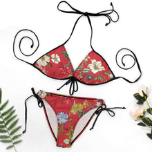 Charger l'image dans la galerie, Bikini Ficelle Ajustable &amp; Froncé | Maillot 2 Pièces Personnalisé
