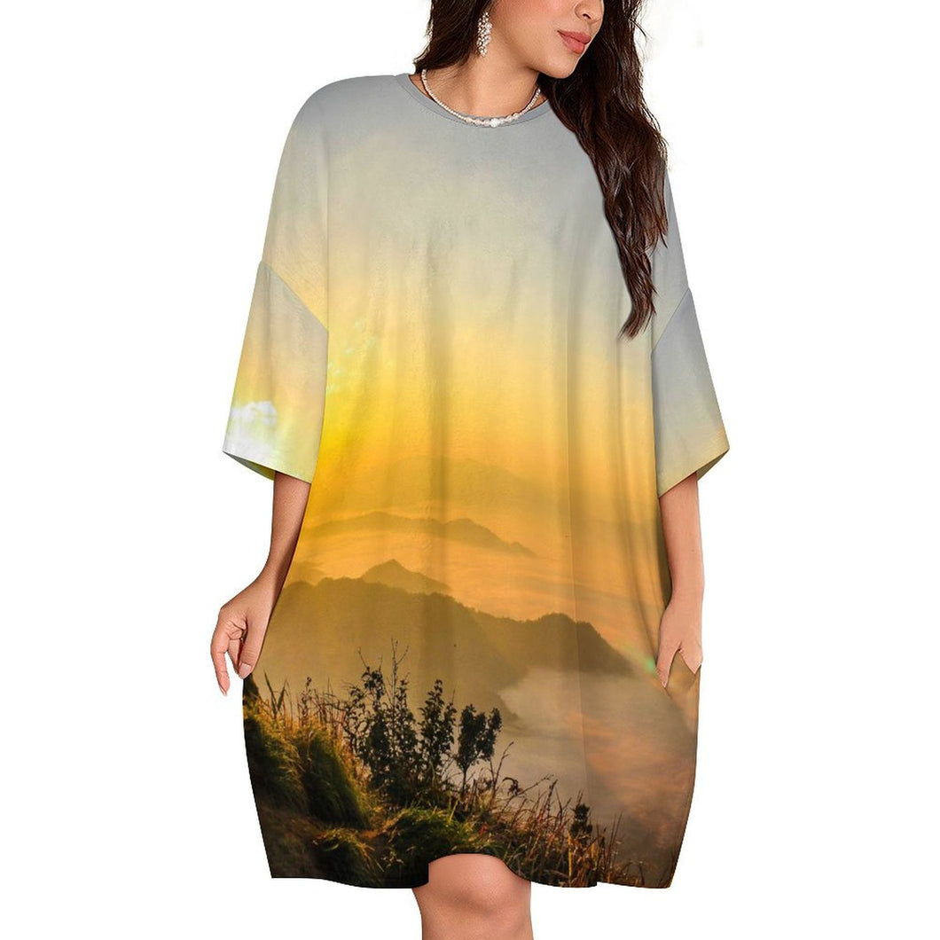 Chemise de Nuit Polaire Grande Taille Personnalisable | Cadeau Femme