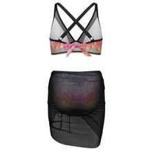 Charger l'image dans la galerie, Maillot de Bain Jupe Personnalisé Femme Col V
