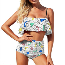 Charger l'image dans la galerie, Bikini à Volants Femme : Maillot 2 Pièces Romantique &amp; Volume
