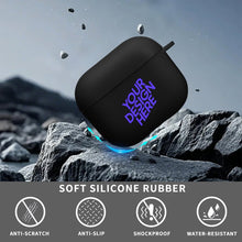 Charger l&#39;image dans la galerie, Étui pour écouteurs Bluetooth Apple AirPods (3e génération) Housse de protection personnalisé avec photo texte prénom
