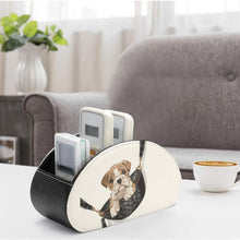 Charger l&#39;image dans la galerie, Organisateur de Télécommande Personnalisé | Rangement Cuir Chic
