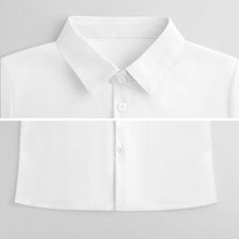 Charger l'image dans la galerie, Chemise Enfant Col Classique Coton Personnalisable Manches Courtes Poche
