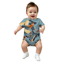 Charger l'image dans la galerie, Short-sleeved Polo Shirt Witches, Flights, Moons, Broomsticks
