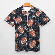 Charger l&#39;image dans la galerie, Polo Zippé Homme 100% Coton Personnalisé | Impression Directe
