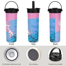 Charger l'image dans la galerie, Gourde isotherme personnalisée avec infuseur à thé 590 ml

