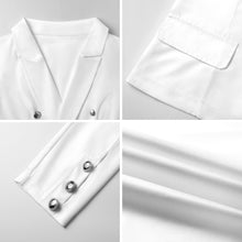 Charger l'image dans la galerie, Haut de tailleur décontracté pour femme Z33W personnalisé avec photo texte prénom (conception une image)
