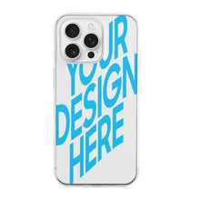 Charger l&#39;image dans la galerie, Étui de protection pour téléphone portable Apple iPhone 16 série en cuir TPU personnalisé avec photo texte prénom
