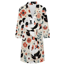 Charger l'image dans la galerie, Adult Nightgown Panda, Red
