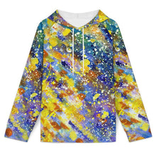 Charger l'image dans la galerie, Hoodie with Raglan Sleeves Colorful Splash Ink
