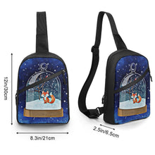 Charger l'image dans la galerie, Sac Sling Pliable Personnalisé | Sac Poitrine Voyage Léger
