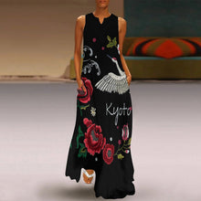 Charger l&#39;image dans la galerie, Robe Maxi Personnalisable Sans Manches | Imprimez Votre Photo
