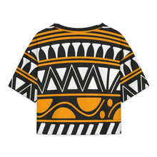 Charger l'image dans la galerie, Short V-neck Top African Pattern
