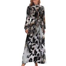 Charger l'image dans la galerie, Robe Longue Col Montant Personnalisable : Maxi Dress Fluide &amp; Chic
