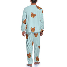 Charger l'image dans la galerie, Pyjama Homme Personnalisé | Ensemble Moderne en Tissu Soyeux
