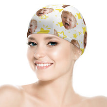 Charger l'image dans la galerie, Bonnet de Bain Tissu Personnalisé | Confort Lycra &amp; Cheveux Longs
