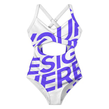 Charger l&#39;image dans la galerie, Maillot de bain une pièce pour femme SDSYY002 personnalisé avec photo texte prénom (conception une image)
