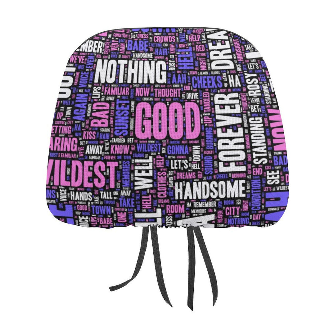 Housse d'Appuie-tête Personnalisée | Déco Auto avec Photo