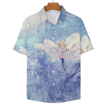 Charger l'image dans la galerie, Chemise Coton Personnalisable Col Poche Manches Courtes Femme
