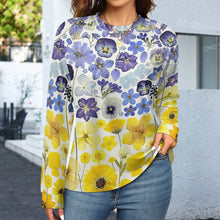 Charger l'image dans la galerie, T-shirt Femme Manches Longues Raglan Personnalisé | Style &amp; Sport
