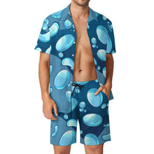 Charger l'image dans la galerie, Ensemble Pyjama Homme Satiné Personnalisable – Confort Soyeux et Design Unique
