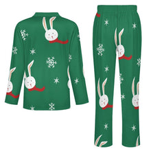 Charger l'image dans la galerie, Pyjama Homme Personnalisé | Ensemble Boutonné avec Photo
