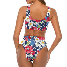 Charger l'image dans la galerie, Bikini Taille Haute Personnalisé | Maillot de Bain Nœud Avant
