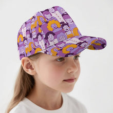 Charger l'image dans la galerie, Casquette Enfant Personnalisée en Polyester — Impression Sublimation &amp; Visière Courbée
