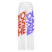 Charger l&#39;image dans la galerie, Pantalon de pyjama garçon / fille en pur coton D31P personnalisée avec prénom motif texte
