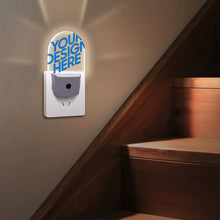 Charger l&#39;image dans la galerie, Veilleuse chambre en plastique LED (Plusieurs spécifications disponibles) personnalisée avec prénom photo image texte motif
