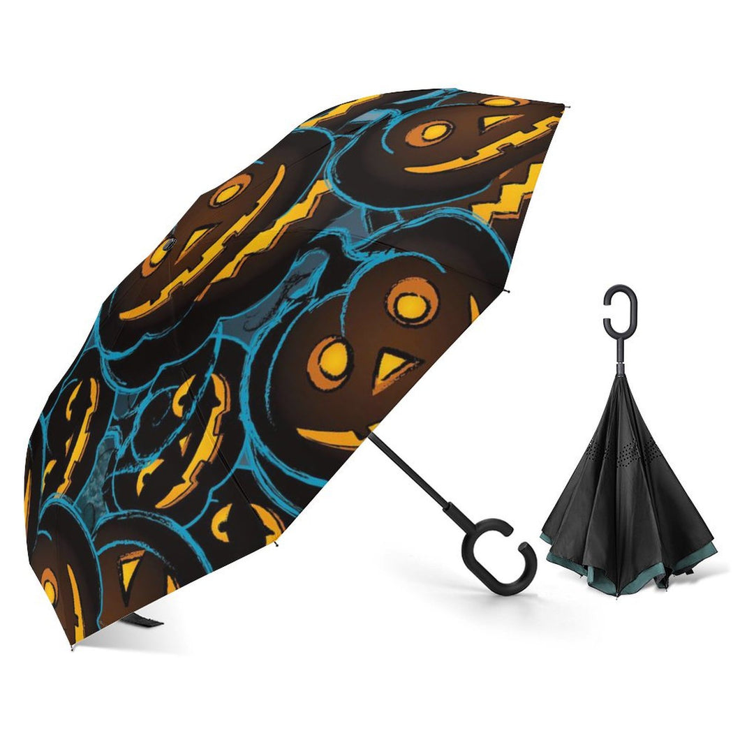 Parapluie Inversé Personnalisé | La Fin des Sols Mouillés