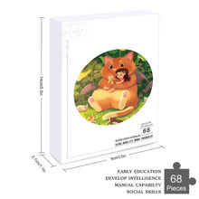 Charger l'image dans la galerie, Puzzle en Bois Forme Animal Personnalisé | Jeu Éducatif &amp; Art Déco
