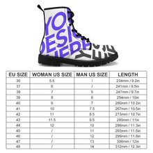 Charger l&#39;image dans la galerie, Bottes Winter Martin unisexes - Bottes entièrement imprimées XM6205010 personnalisée avec prénom motif texte
