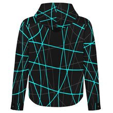 Charger l'image dans la galerie, Long Sleeved Hooded Shirt Jacket Line Curve
