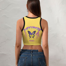 Charger l'image dans la galerie, Crop Top Dos Nageur Personnalisé | Haut Court Sport &amp; Lifestyle Femme
