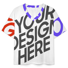 Charger l'image dans la galerie, Ensemble pyjama court pour femme à col en V B98TZ personnalisée avec prénom motif texte (conception multi-images)
