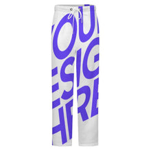 Charger l&#39;image dans la galerie, Pantalon de pyjama ample en peluche pour femme LM072 personnalisé avec photo texte prénom (conception une image)
