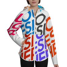 Charger l&#39;image dans la galerie, Veste slim femme MWL478 personnalisée avec prénom motif texte (conception multi-images)
