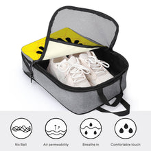 Charger l'image dans la galerie, Sac Chaussures Voyage Personnalisé | Tissu Givré &amp; Mesh Respirant
