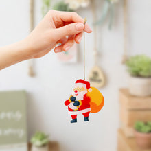 Charger l&#39;image dans la galerie, Pendentif en acrylique pour sapin de Noël (même motif) personnalisé avec photo texte prénom
