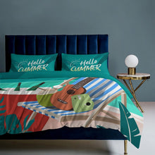Charger l'image dans la galerie, Parure de Lit Personnalisée 3 Pièces | Tissu Brossé Chaud 105g | Housse + Taies
