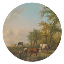 Charger l&#39;image dans la galerie, Couverture Enfant Personnalisée | Plaid Rond &amp; Doux avec Photo
