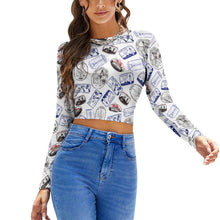 Charger l'image dans la galerie, Révélez Votre Style | Top Dos Nu à Nouer | Manches Longues
