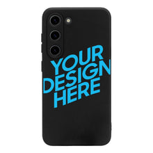 Charger l&#39;image dans la galerie, Coque de protection pour téléphone portable en TPU Samsung S23 personnalisé avec photo texte prénom
