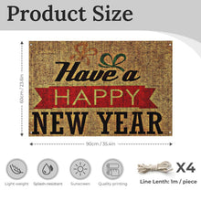 Charger l&#39;image dans la galerie, Affichez Votre Message : Bannière Personnalisée à 4 Œillets
